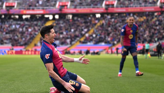 ليفاندوفسكي يحدد شروط فوز برشلونة بدوري أبطال أوروبا